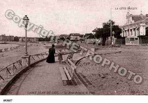 Ville de SAINTJEANDELUZ Carte postale ancienne