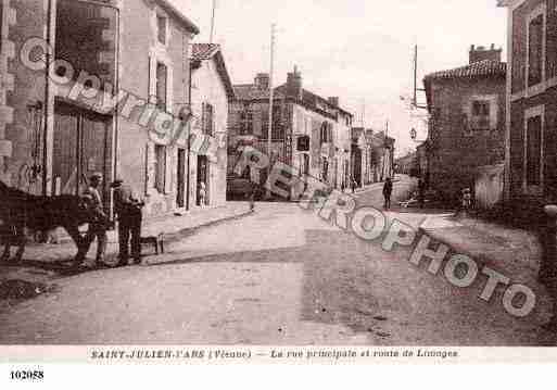 Ville de SAINTJULIENL\\\'ARS Carte postale ancienne