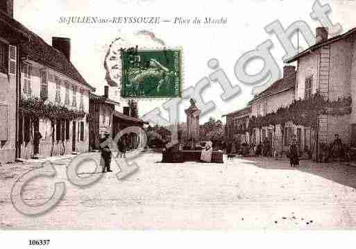 Ville de SAINTJULIENSURREYSSOUZE Carte postale ancienne