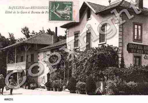 Ville de SAINTJULIENSURREYSSOUZE Carte postale ancienne