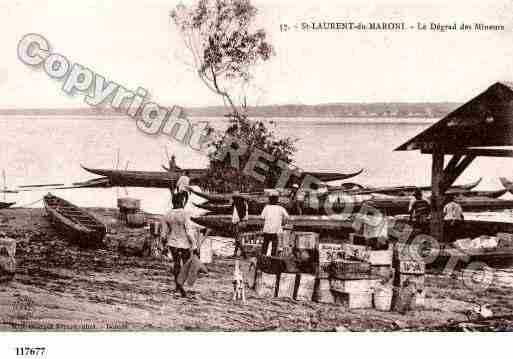 Ville de SAINTLAURENTDUMARONI Carte postale ancienne