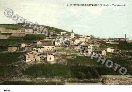 Ville de SAINTMARCELL\\\'ECLAIRE Carte postale ancienne