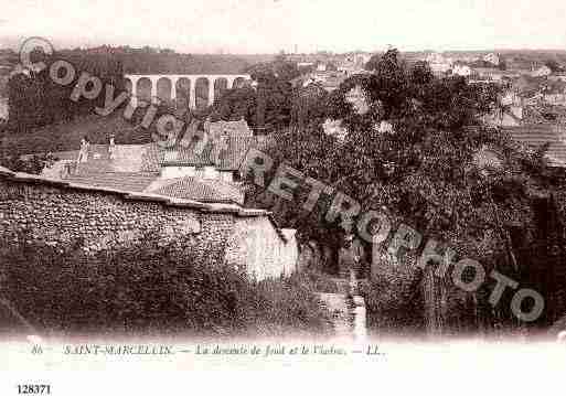 Ville de SAINTMARCELLIN Carte postale ancienne