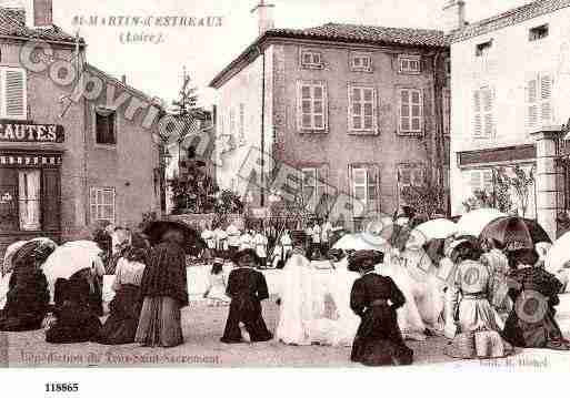 Ville de SAINTMARTIND\'ESTREAUX Carte postale ancienne