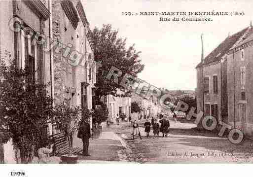 Ville de SAINTMARTIND\'ESTREAUX Carte postale ancienne