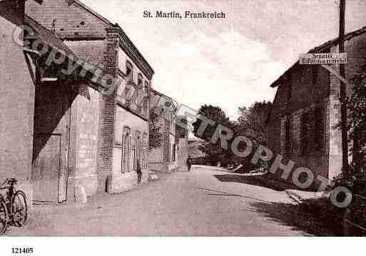 Ville de SAINTMARTINL\'HEUREUX Carte postale ancienne