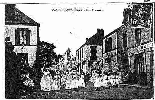 Ville de SAINTMICHELCHEFCHEF Carte postale ancienne