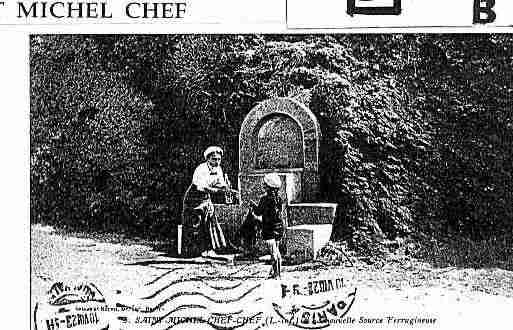 Ville de SAINTMICHELCHEFCHEF Carte postale ancienne