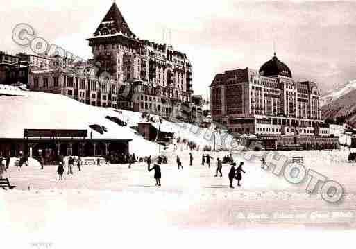 Ville de SAINTMORITZ Carte postale ancienne