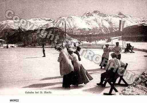 Ville de SAINTMORITZ Carte postale ancienne