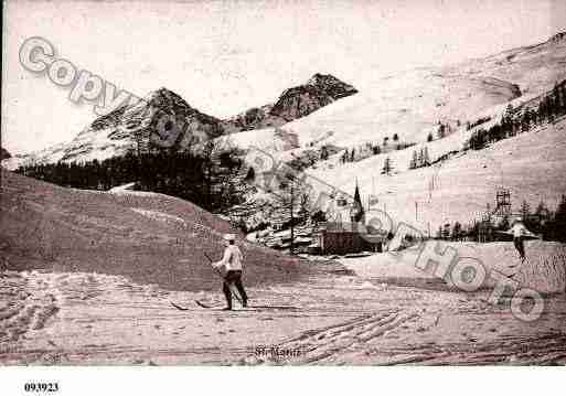 Ville de SAINTMORITZ Carte postale ancienne