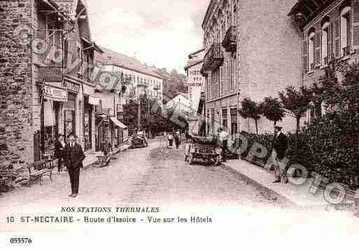 Ville de SAINTNECTAIRE Carte postale ancienne