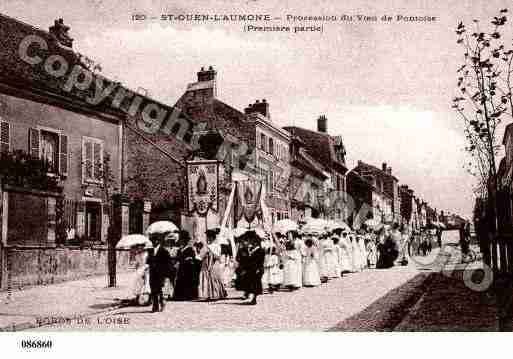 Ville de SAINTOUENL\\\'AUMONE Carte postale ancienne