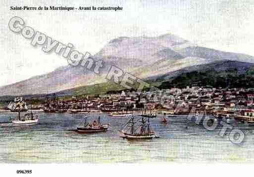 Ville de SAINTPIERRE Carte postale ancienne