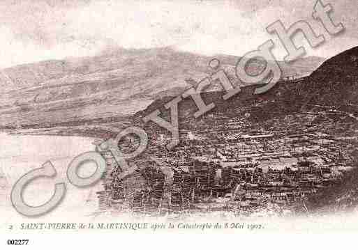 Ville de SAINTPIERRE Carte postale ancienne