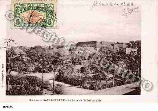 Ville de SAINTPIERRE Carte postale ancienne