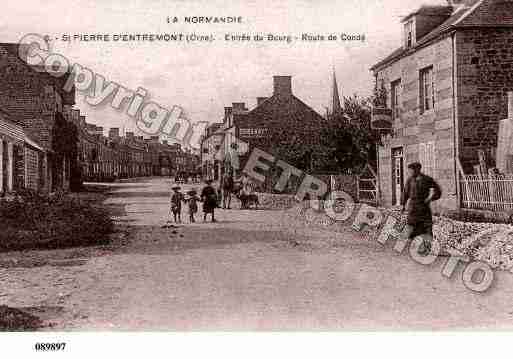 Ville de SAINTPIERRED\'ENTREMONT Carte postale ancienne