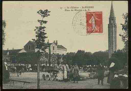 Ville de SAINTPIERRED\\\'OLERON Carte postale ancienne