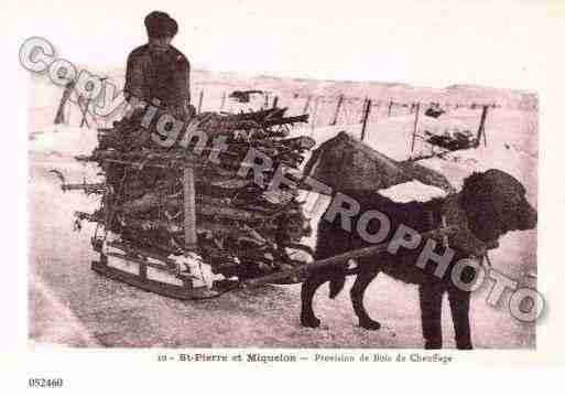 Ville de SAINTPIERREETMIQUELON Carte postale ancienne