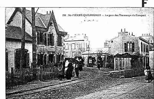 Ville de SAINTPIERREQUILBIGNON Carte postale ancienne