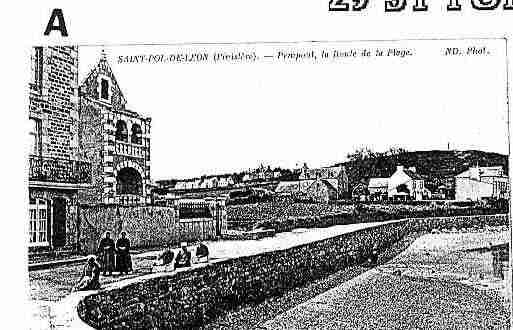 Ville de SAINTPOLDELEON Carte postale ancienne