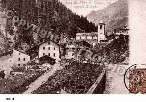 Ville de SAINTRHEMY Carte postale ancienne