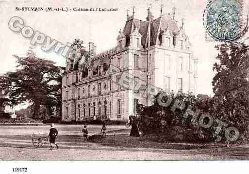 Ville de SAINTSYLVAIND\\\'ANJOU Carte postale ancienne