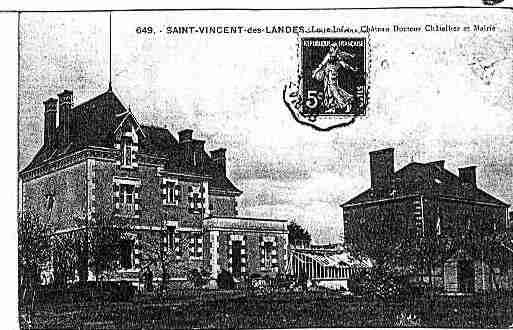 Ville de SAINTVINCENTDESLANDES Carte postale ancienne