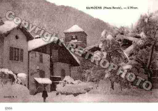 Ville de SAMOENS Carte postale ancienne