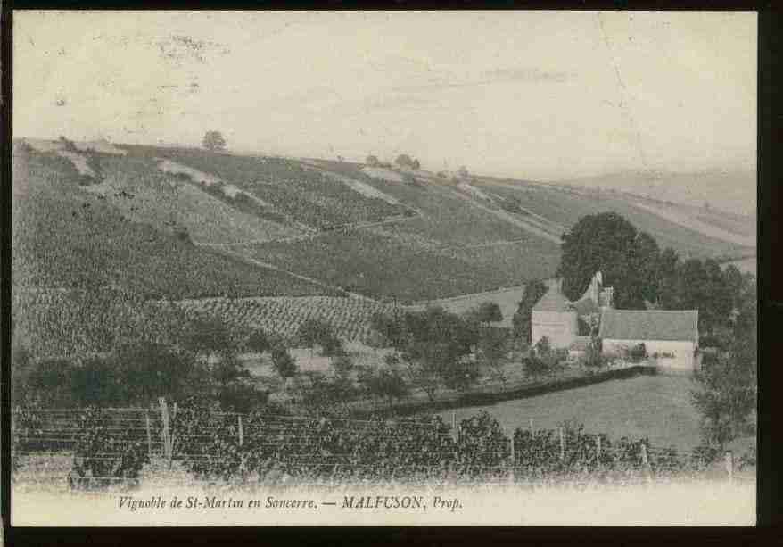 Ville de SANCERRE Carte postale ancienne