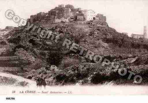 Ville de SANT\'ANTONINO Carte postale ancienne