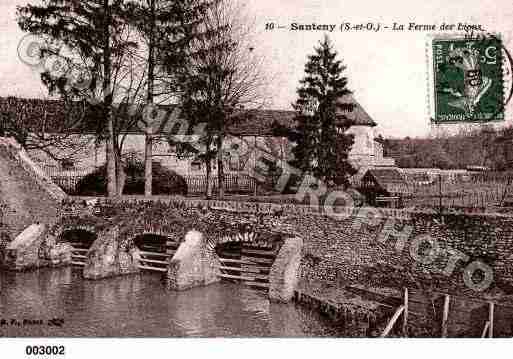 Ville de SANTENY Carte postale ancienne