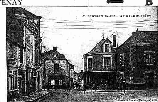 Ville de SAVENAY Carte postale ancienne