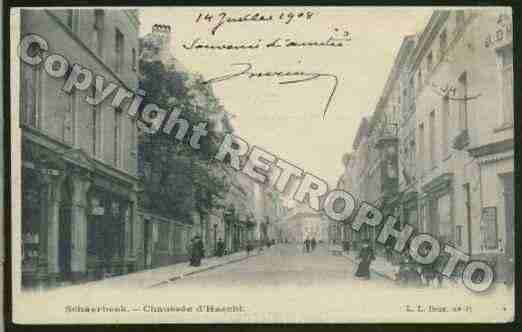 Ville de SCHAERBEEK Carte postale ancienne