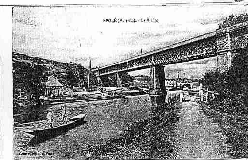 Ville de SEGRE Carte postale ancienne