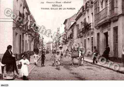 Ville de SEVILLA Carte postale ancienne