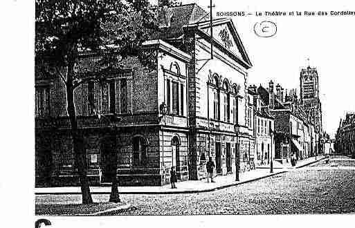 Ville de SOISSONS Carte postale ancienne