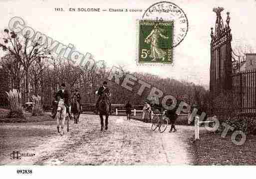 Ville de SOLOGNE Carte postale ancienne