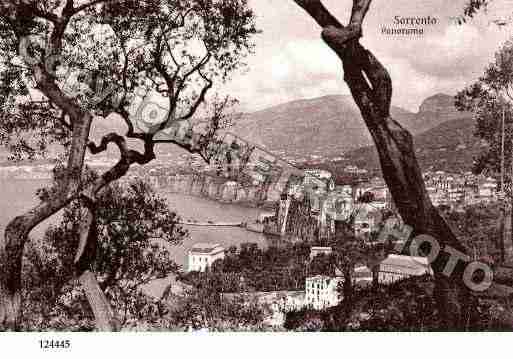 Ville de SORRENTO Carte postale ancienne