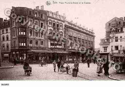 Ville de SPA Carte postale ancienne