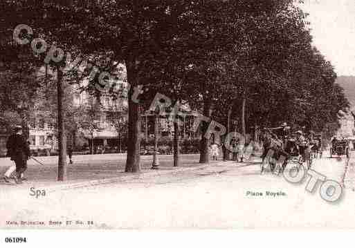 Ville de SPA Carte postale ancienne