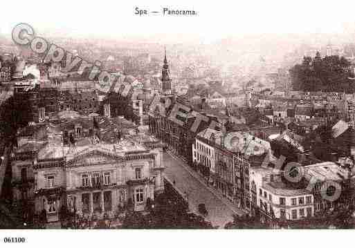 Ville de SPA Carte postale ancienne