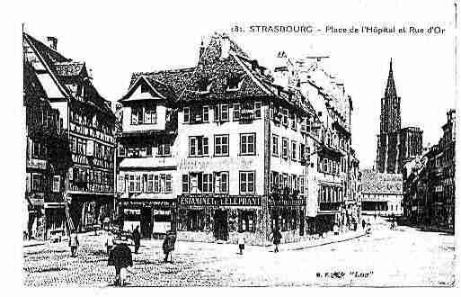 Ville de STRASBOURG Carte postale ancienne