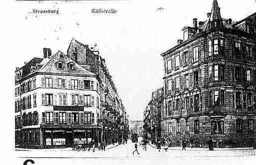 Ville de STRASBOURG Carte postale ancienne