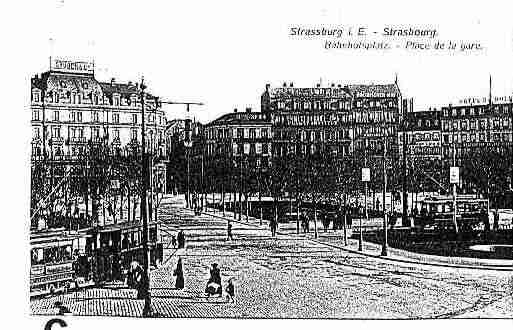 Ville de STRASBOURG Carte postale ancienne