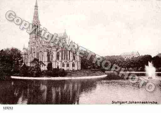 Ville de STUTTGART Carte postale ancienne