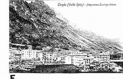 Ville de TENDE Carte postale ancienne