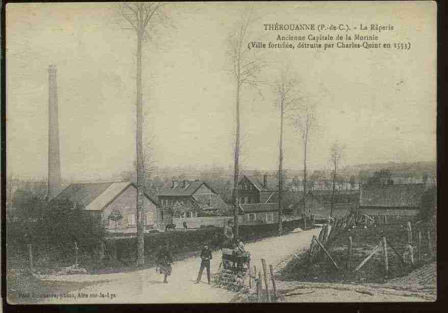 Ville de THEROUANNE Carte postale ancienne