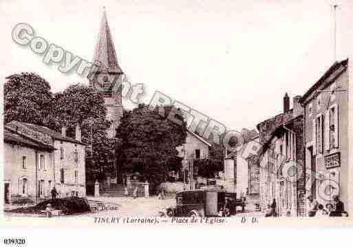 Ville de TINCRY Carte postale ancienne