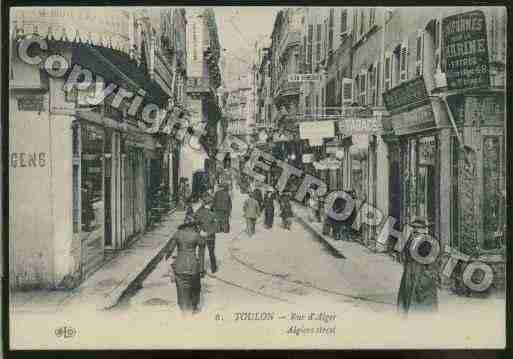 Ville de TOULON Carte postale ancienne